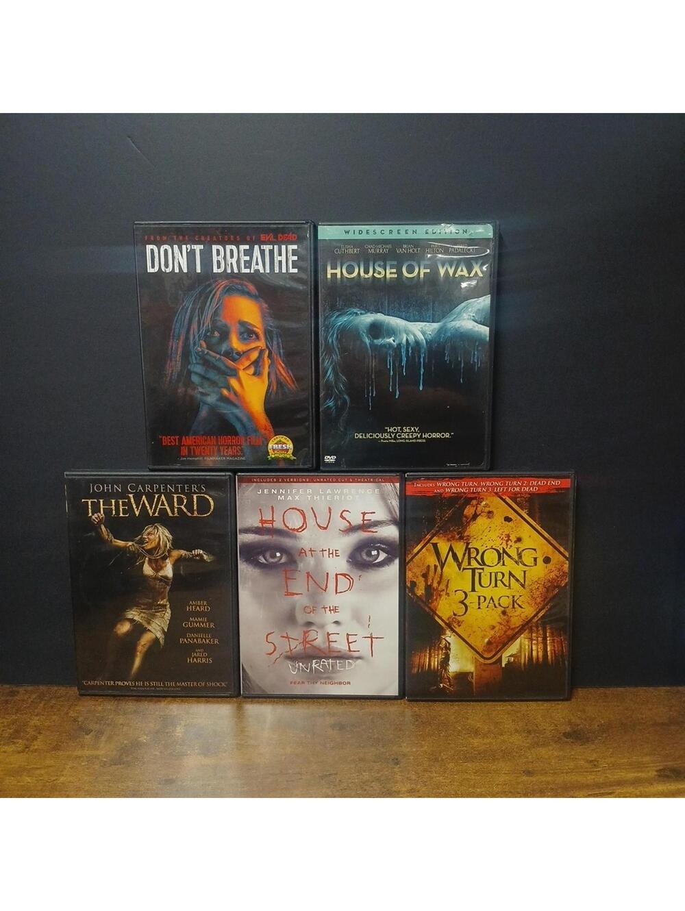 Lot of 12 Scary Horror Movie DVDs, Jennifer Lawrence ~ Amber Heard ~ More - Picture 2 of 6